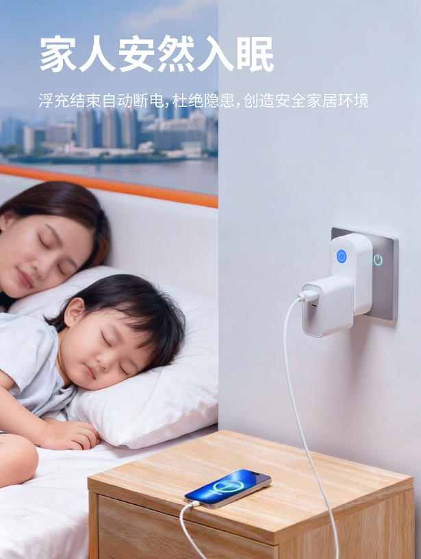 充电隐患终结者!这款插座太牛啦