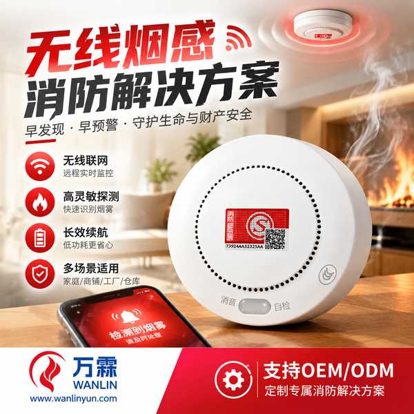 荣家湾镇无线烟感怎么装？荣家湾老城片区一间一套的整装交付说明